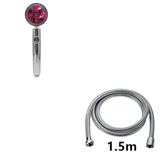 Propeller Driven Shower Head – Turbo Pressure, Save