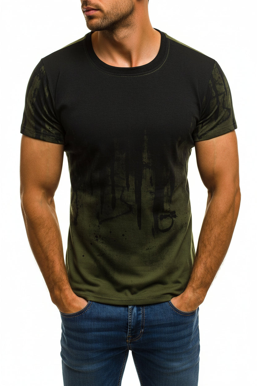 compression shirts for men breathable workout training shirt