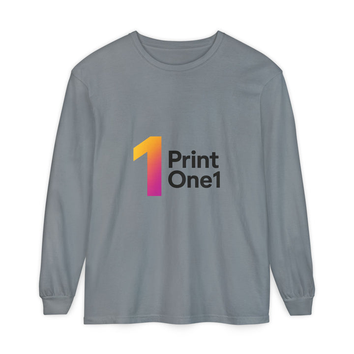 Colorful Unisex Long Sleeve Cotton Tee – Everyday Wear
