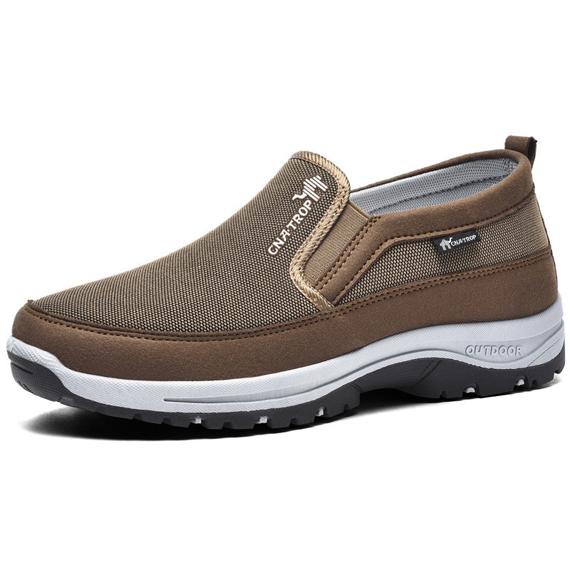 Daily casual sneakers with mesh lining, flat low heel and four color options - PrintOne1 product image 7 for style reference.