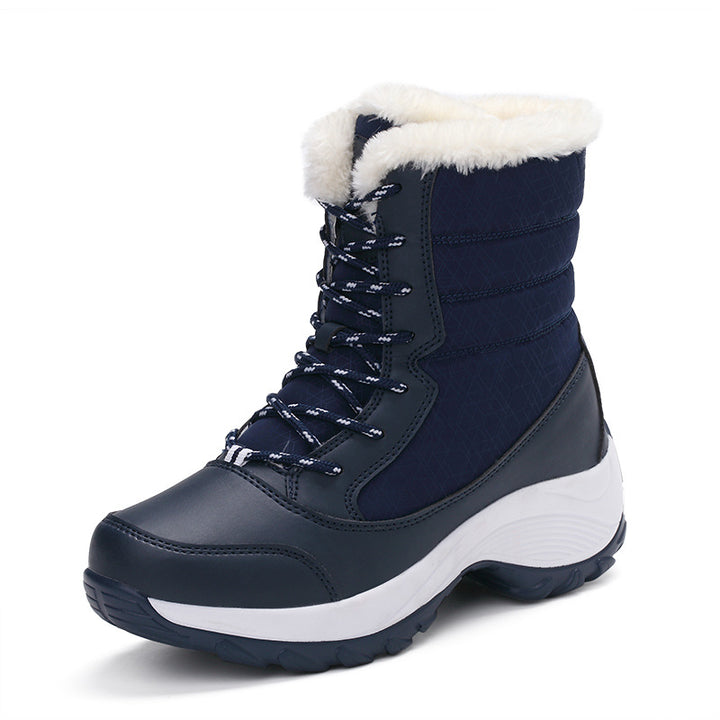 Women Snow Boots Warm Waterproof Wedge Winter Style Pro