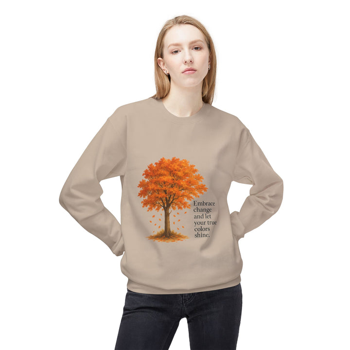 Autumn Tree Sweatshirt – Embrace Change, Stay Cozy