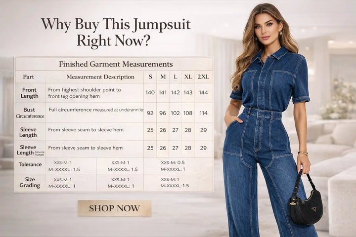 High waist jumpsuit structured workwear look with soft fabric drape