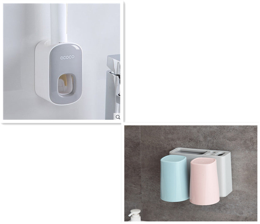 Automatic Toothpaste Dispenser Wall Mounted Holder