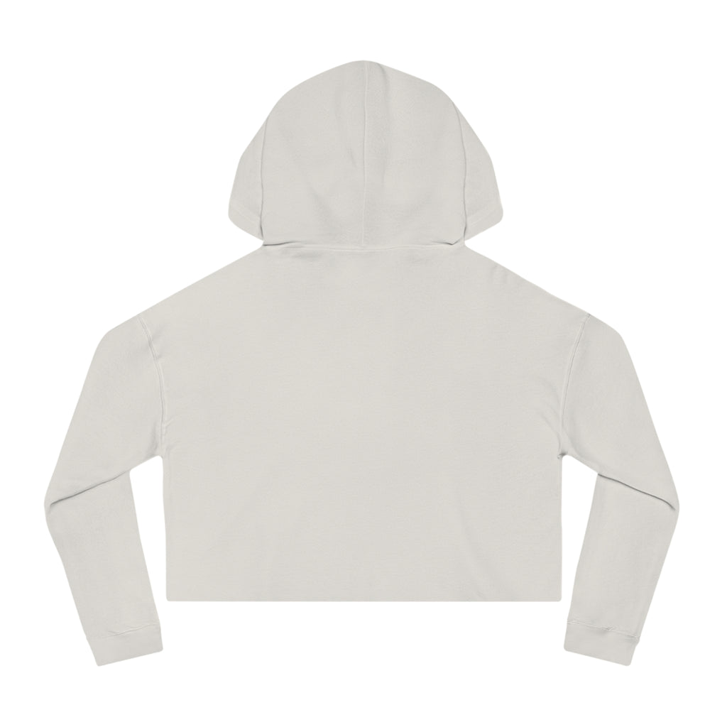 Women’s Floral Cropped Hoodie – Tulip Spring Must-Have
