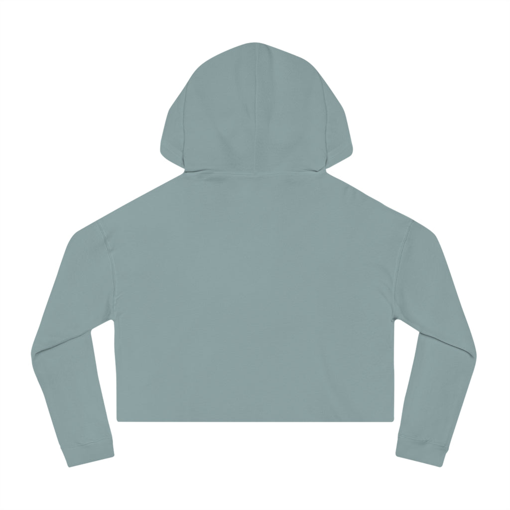 Women’s Floral Cropped Hoodie – Tulip Spring Must-Have