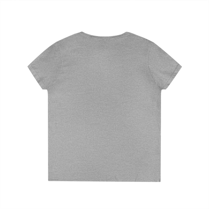 Floral T Shirt Women - Cotton V-Neck Floral Graphic Tee
