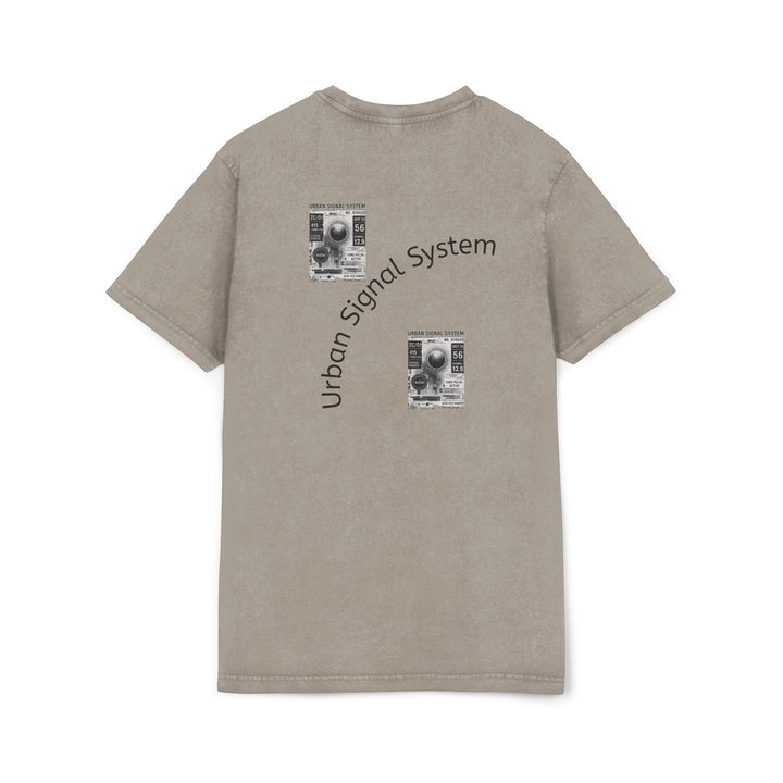 Beige t-shirt with &