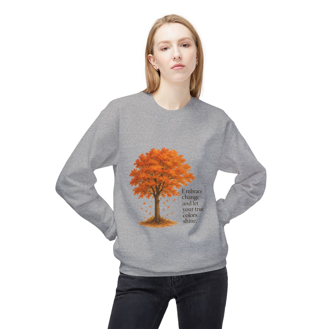 Autumn Tree Sweatshirt – Embrace Change, Stay Cozy