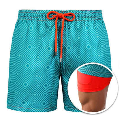 Men’s Beach Shorts – Bold Prints, All-Day Comfort