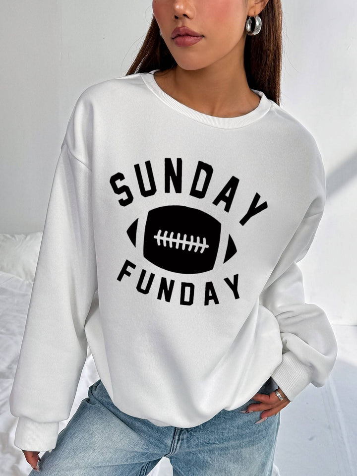 Women’s Crew Neck Sweatshirt soft fabric texture detail