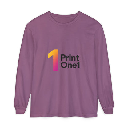 Colorful Unisex Long Sleeve Cotton Tee – Everyday Wear