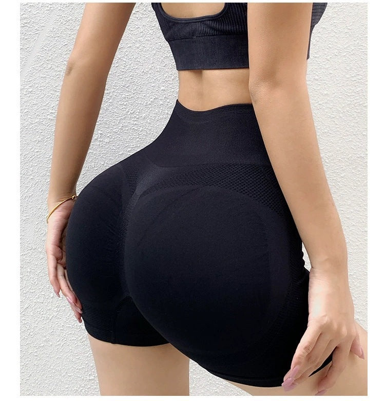 Butt Lifting Yoga Shorts - Seamless Quick-Dry Women Fit