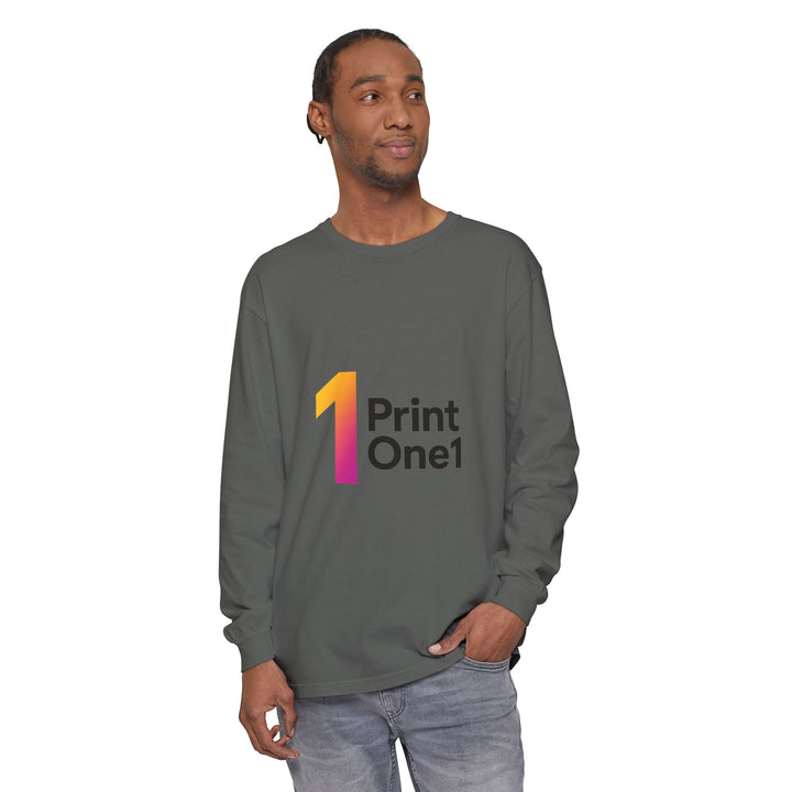 Colorful Unisex Long Sleeve Cotton Tee – Everyday Wear