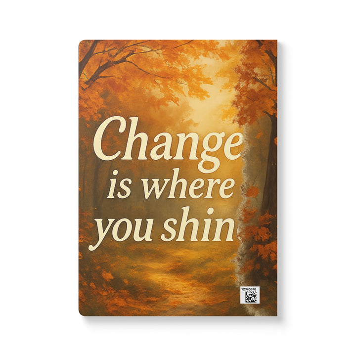 Portable motivational journal for writers, students and creatives who need a dedicated place for notes, plans and fresh ideas.