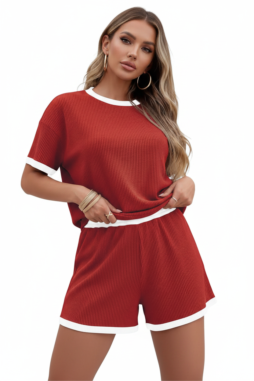 Women's Striped Casual Set | Summer Style
