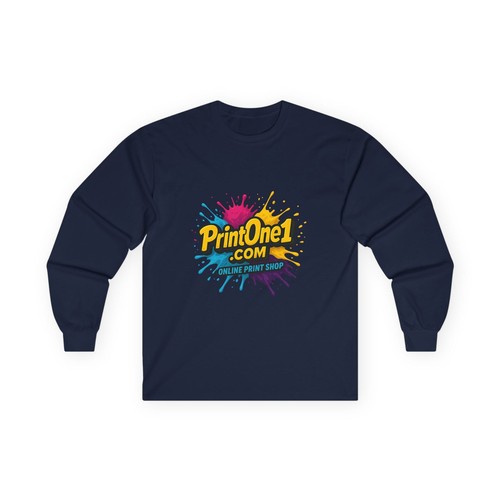 Vintage Unisex Long Sleeve Tee – Soft Cotton Shirt