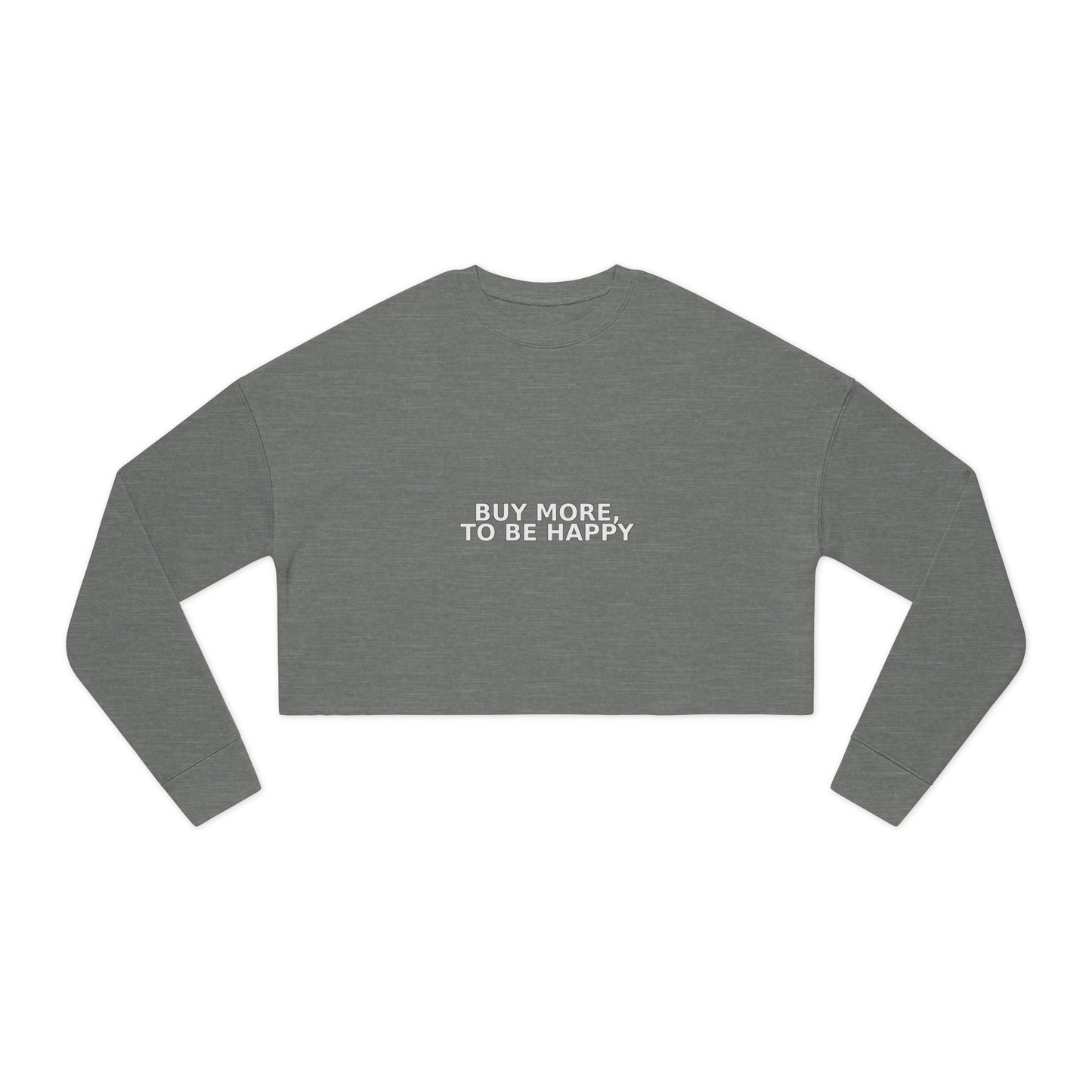 Women's Cropped Sweatshirt - Cozy & Chic Fall Essential