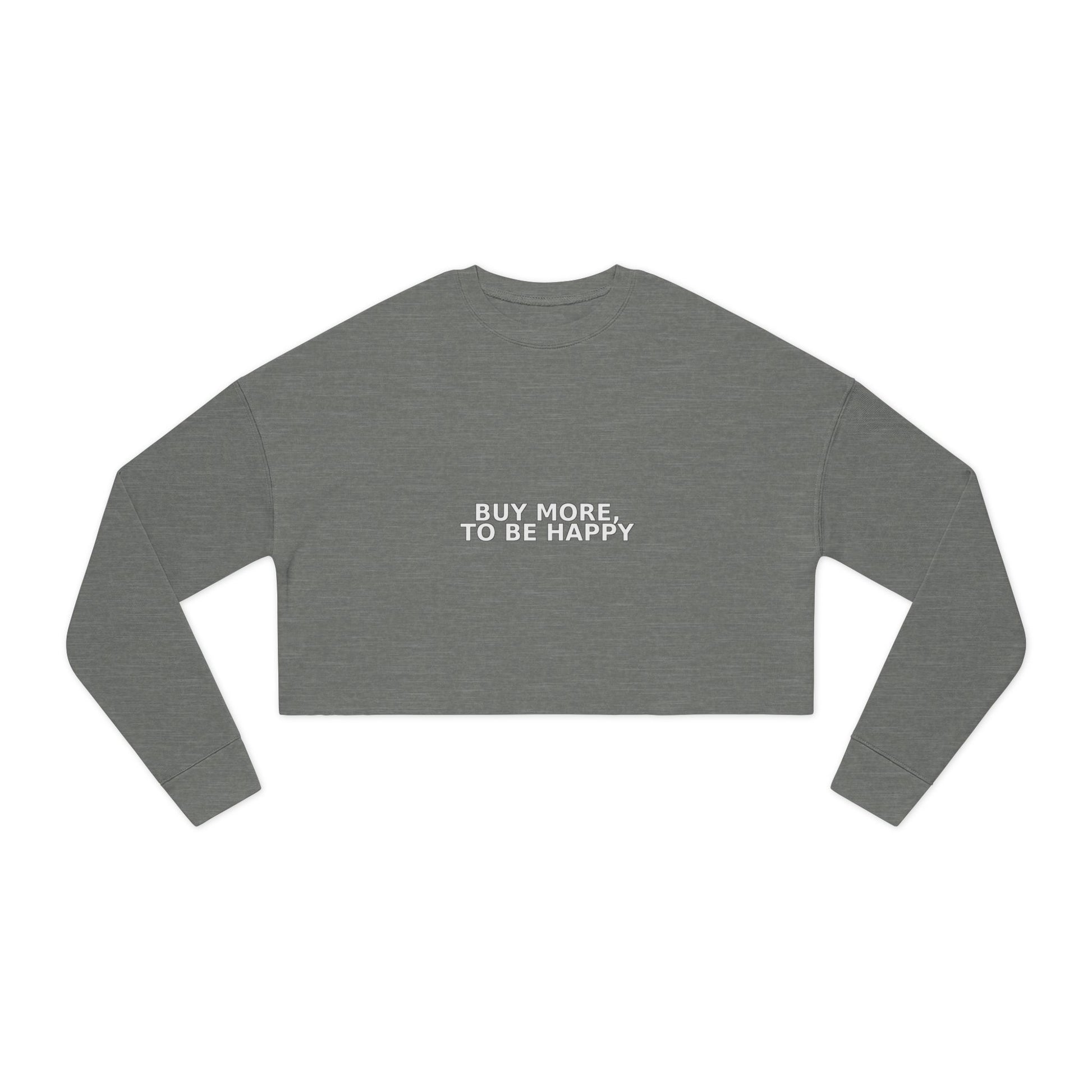 Women's Cropped Sweatshirt - Cozy & Chic Fall Essential