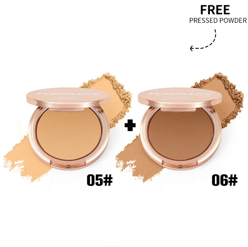 Two compact powders with shades 05