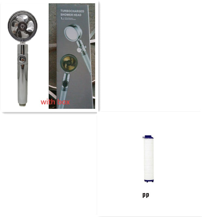 Water Saving Shower Head - Turbo Fan High Pressure Kits