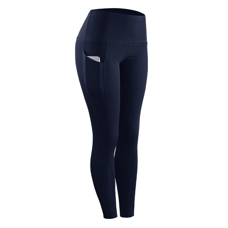Compression Fitness Leggings Women High Waist Pocket