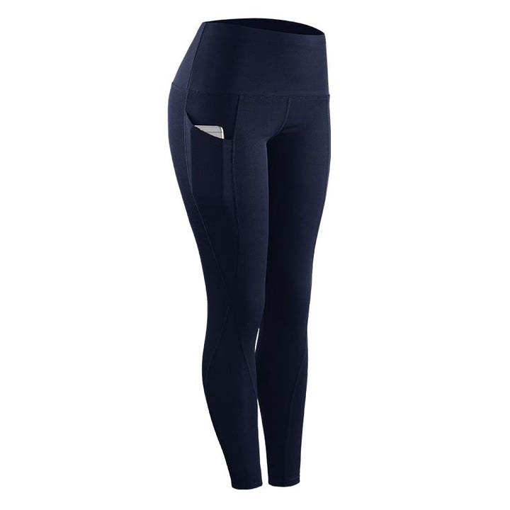 Compression Fitness Leggings Women High Waist Pocket