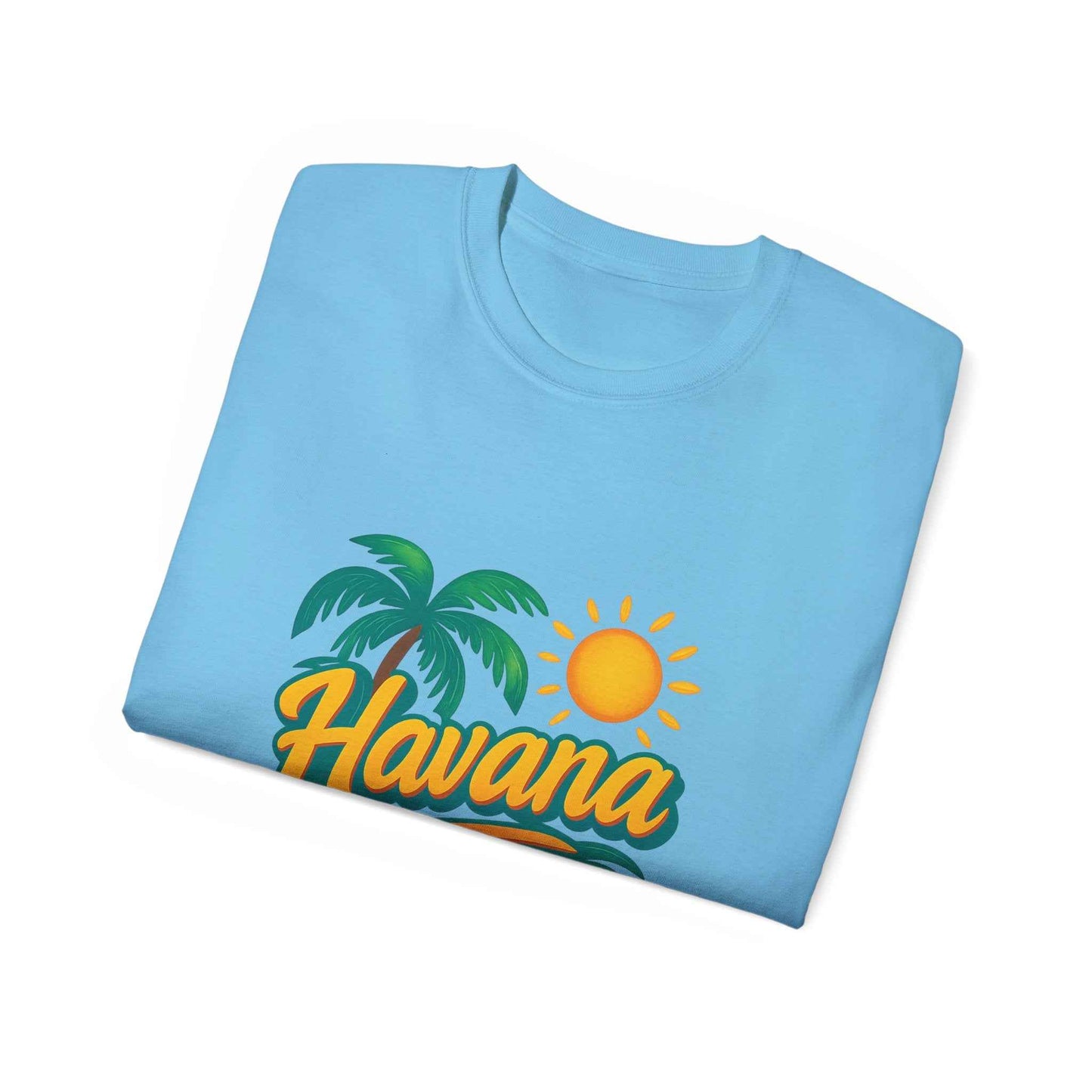 Sunset Escape: Havana Tropical Vibe Tee  Unisex Summer Shirt