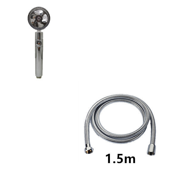 Propeller Driven Shower Head – Turbo Pressure, Save