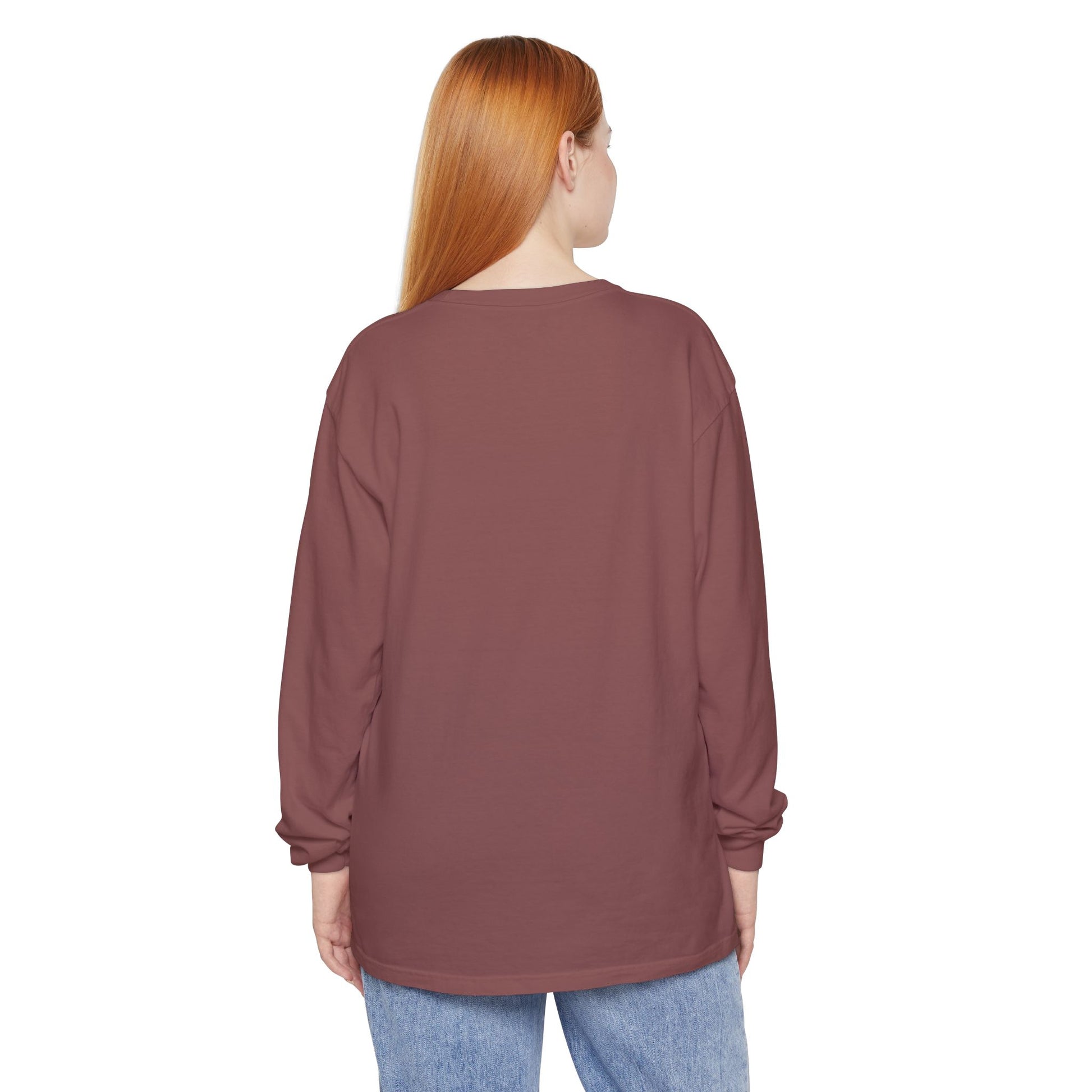 Colorful Unisex Long Sleeve Cotton Tee – Everyday Wear