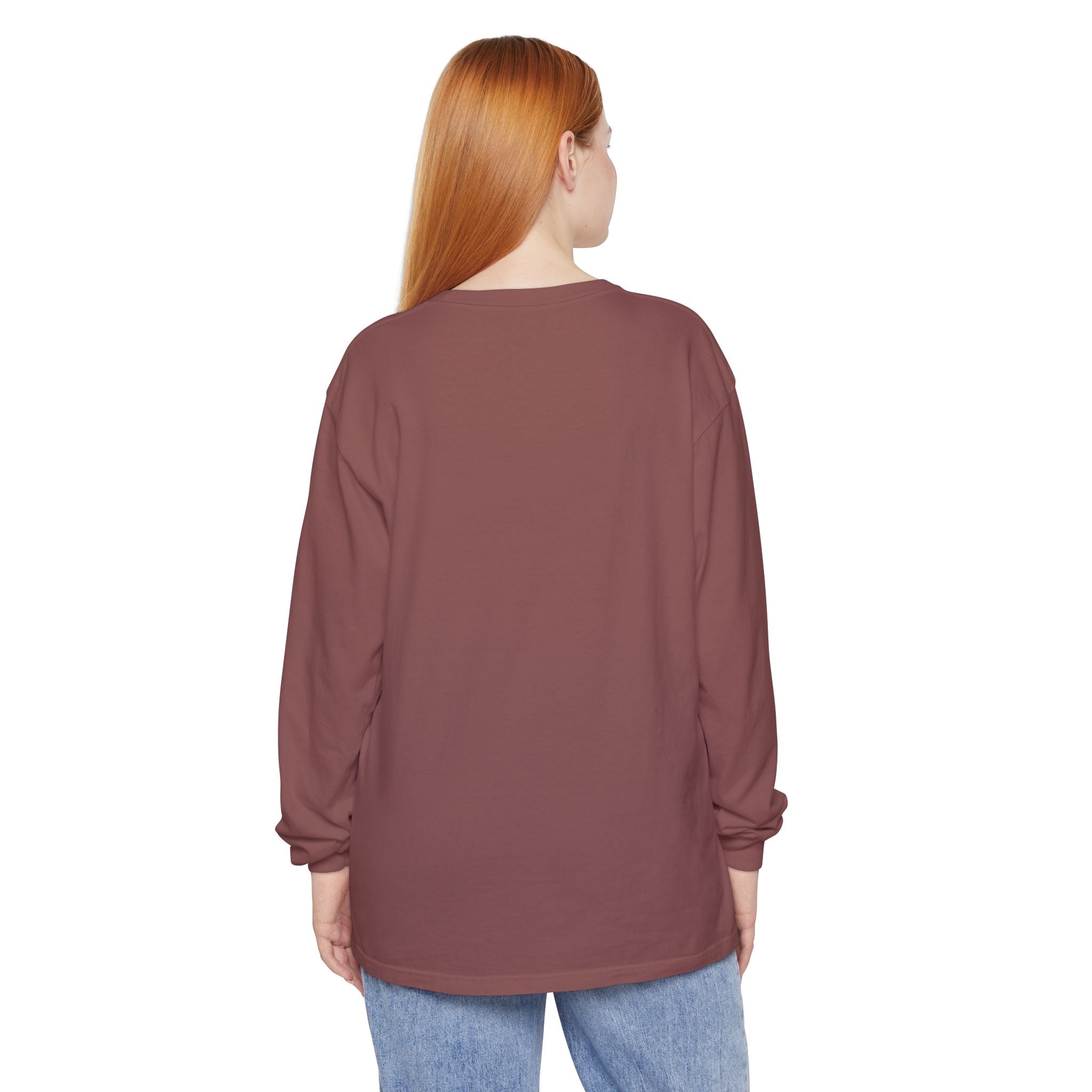 Colorful Unisex Long Sleeve Cotton Tee – Everyday Wear