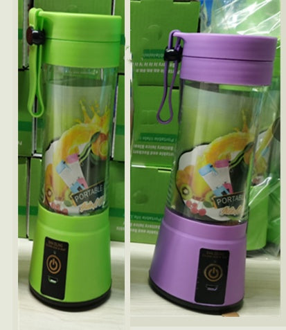 USB Blender for Smoothies - Rechargeable 6-Blade 380ml!