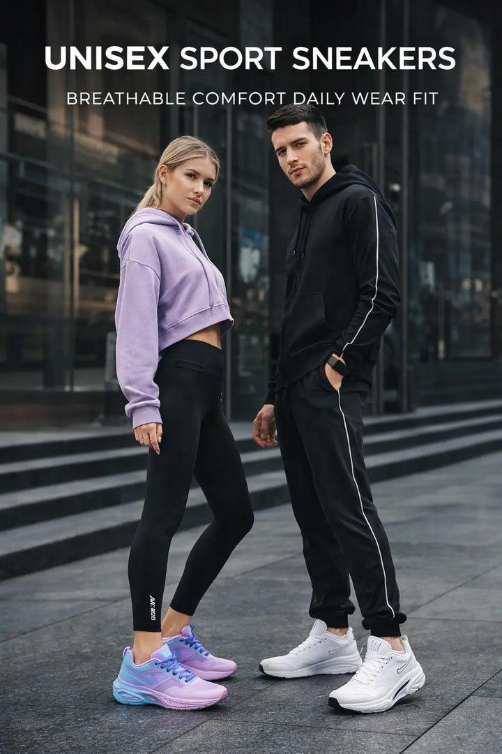 comfortable daily trainers showing cushioned PU insole and inner lining
