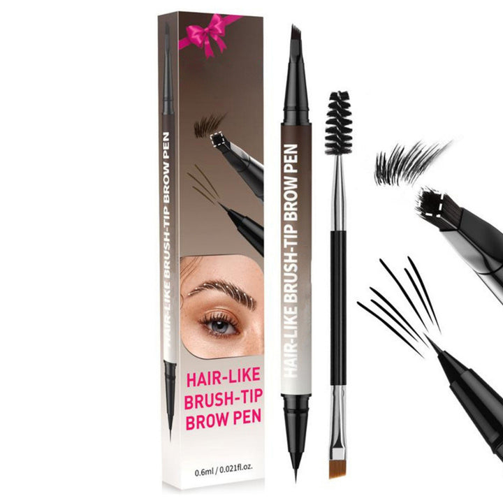 waterproof eyebrow pencil brown shade soft brow look