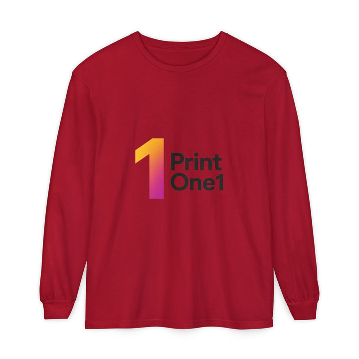 Colorful Unisex Long Sleeve Cotton Tee – Everyday Wear