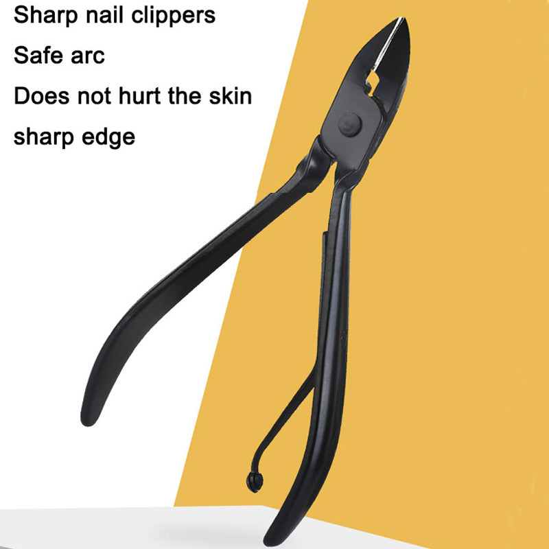 Stainless steel manicure tools stored together in a fitted case for organized nail trimming and routine grooming for home use