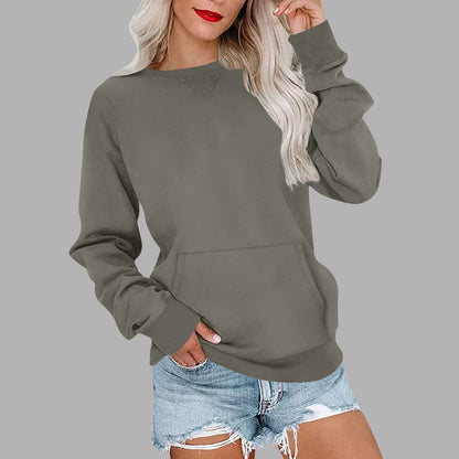 Women's Loose Long Sleeve Sweater – Cozy & Loose Fit
