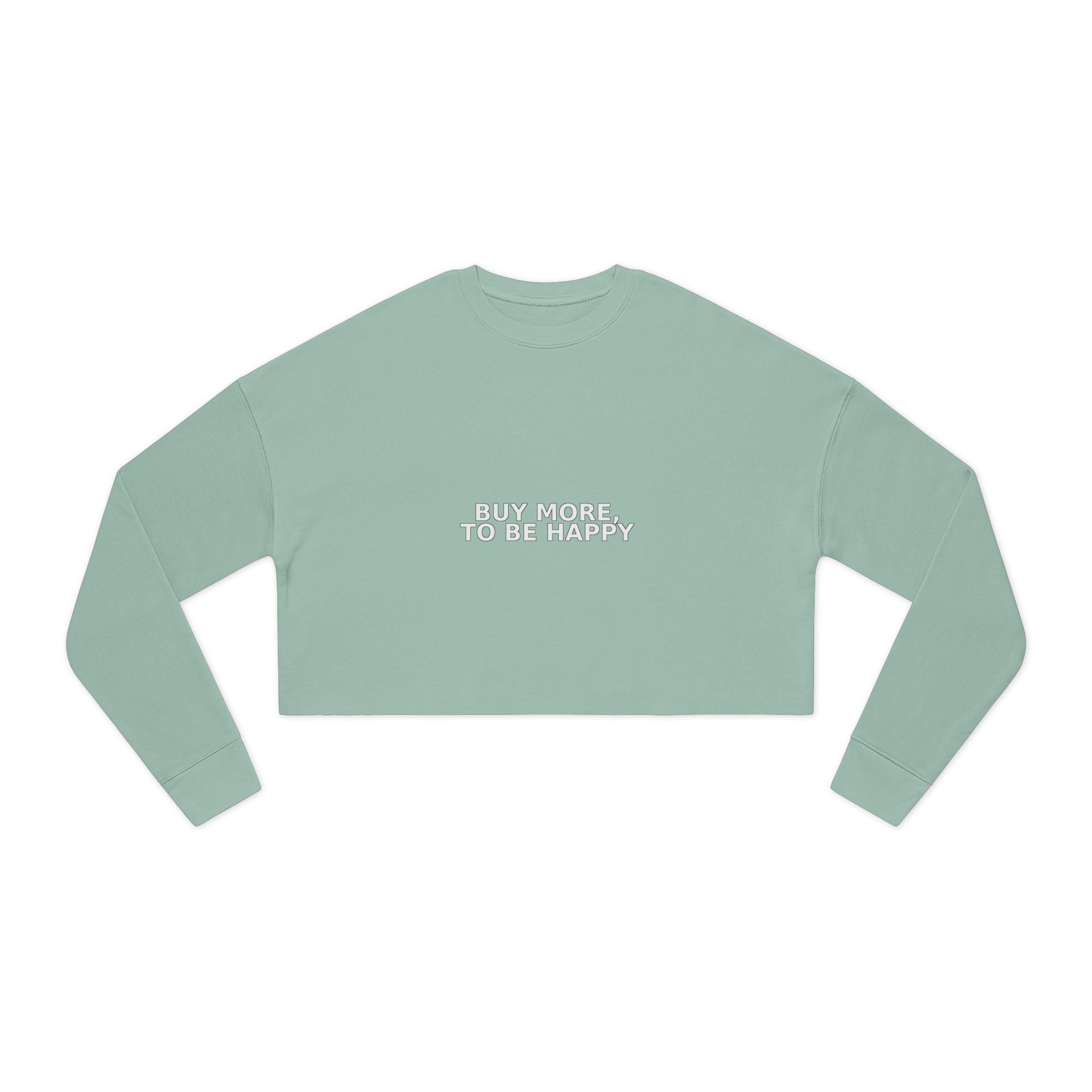 Women's Cropped Sweatshirt - Cozy & Chic Fall Essential