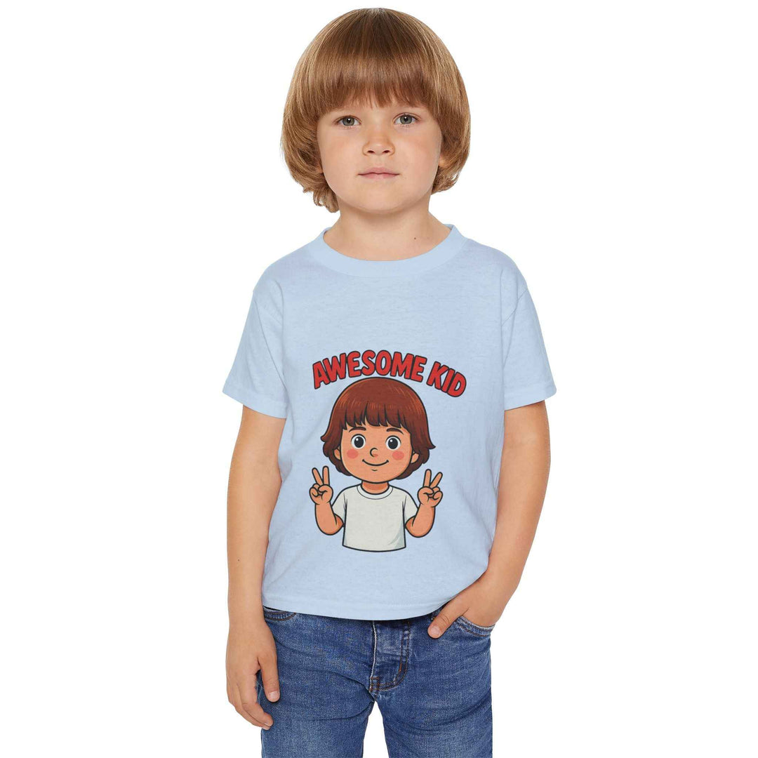Awesome Kid Toddler T-shirt - Fun, Comfy  Play-Ready Tee