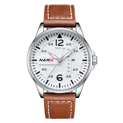 Men's Quartz Watch For Refined Everyday Confidence Look