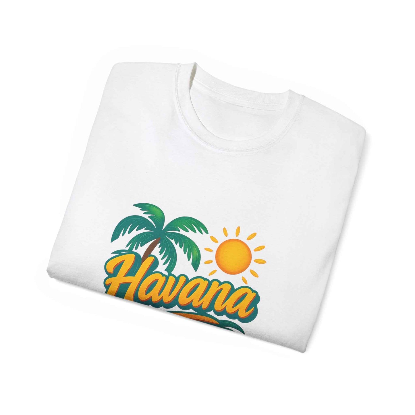 Sunset Escape: Havana Tropical Vibe Tee  Unisex Summer Shirt