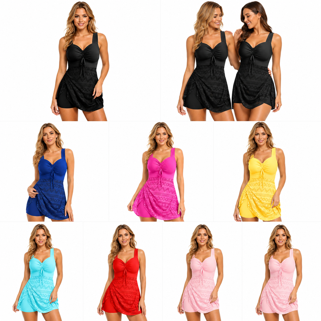 One Piece Swimsuit for Women Lace Beach Fit