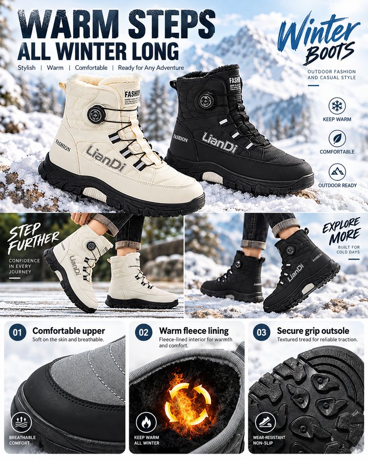 Original image: Original boot collage showing black and white pairs and sole closeups shown with the garment details visible.