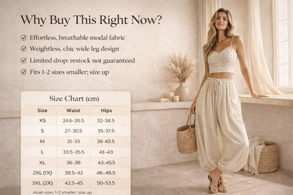 elastic waist pants women lightweight fabric relaxed fit