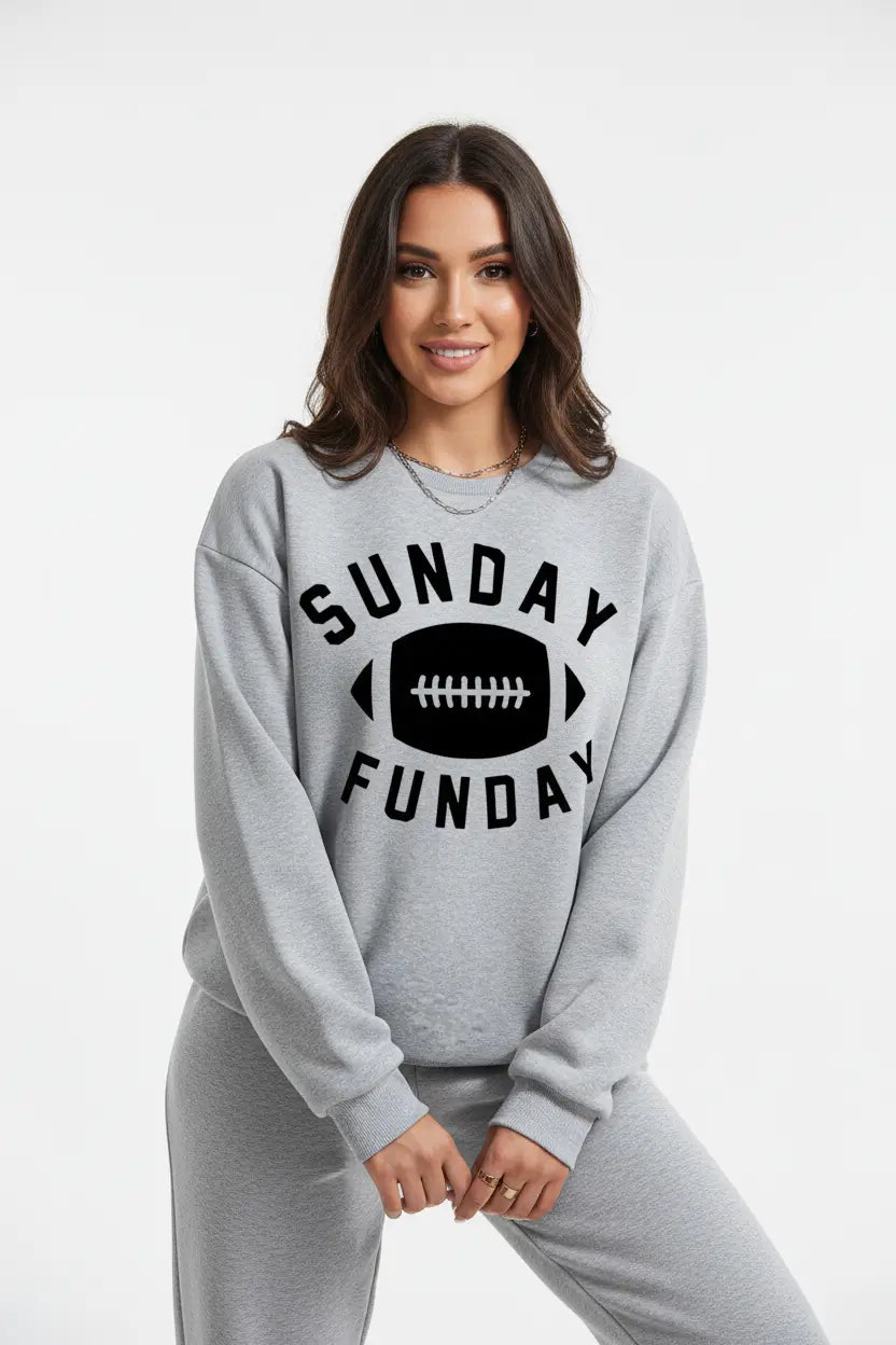 Women’s Crew Neck Sweatshirt fall styling everyday wear