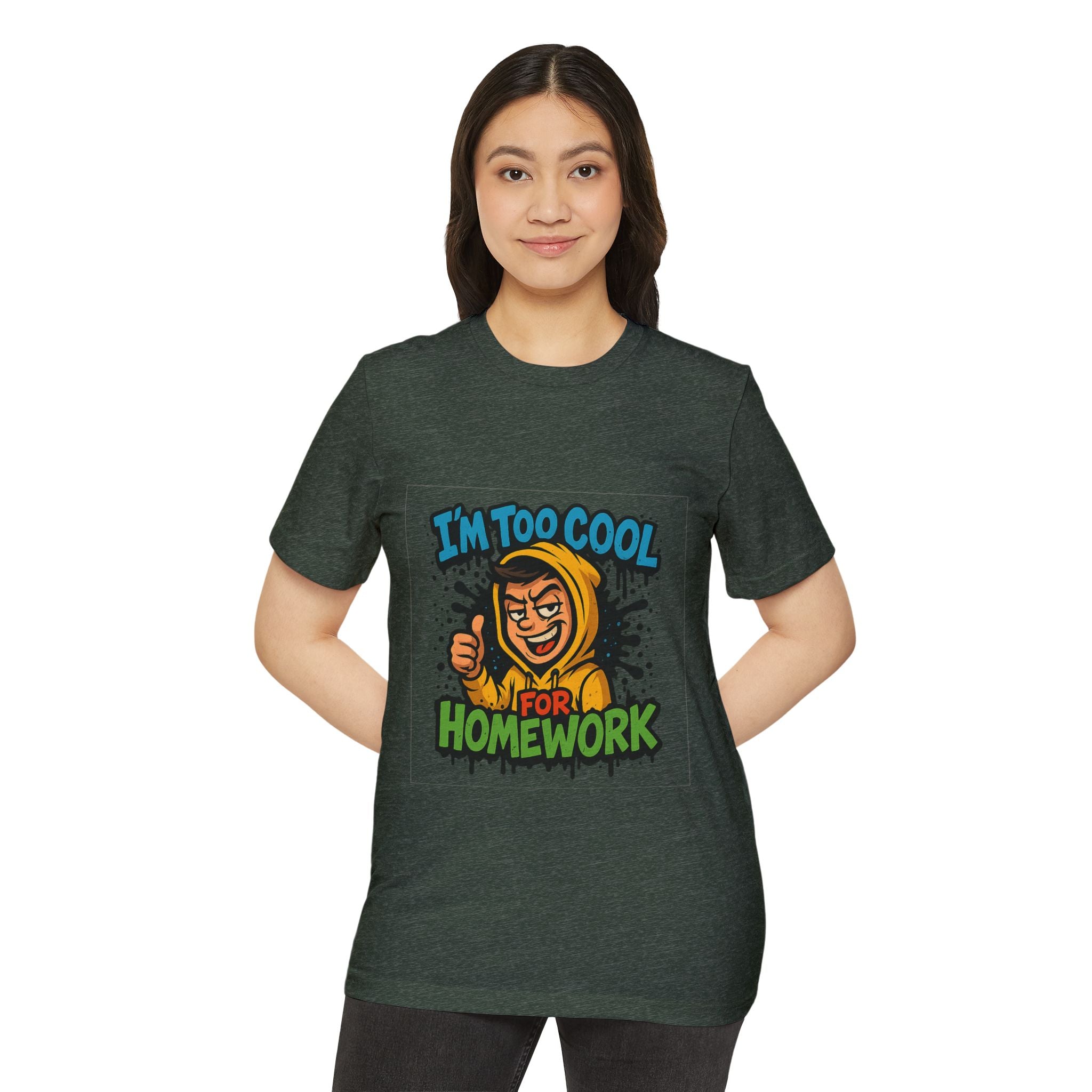 Eco-Friendly Student Tee – Smart, Stylish & Sustainable www.PrintOne1.com