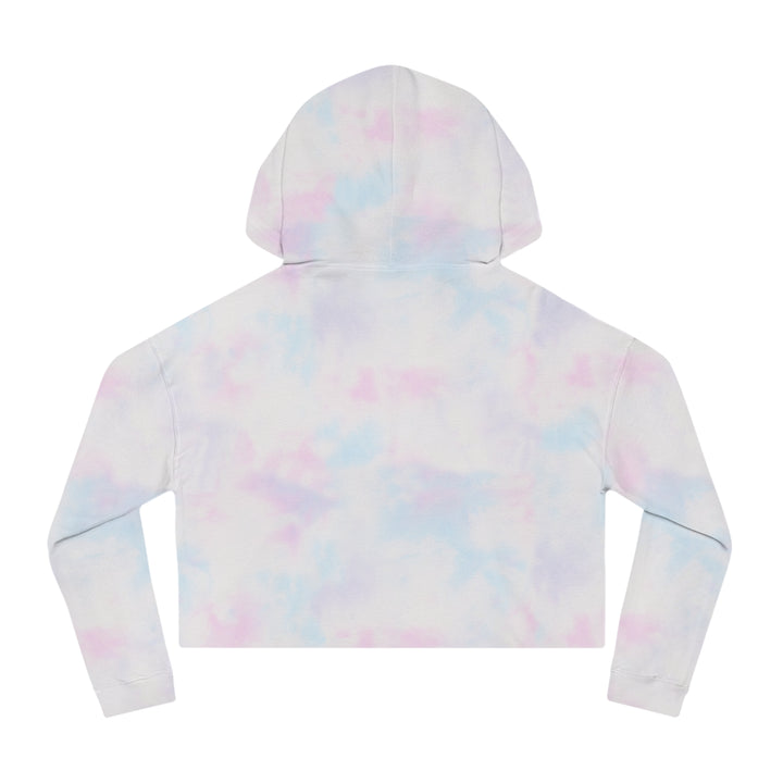 Women’s Floral Cropped Hoodie – Tulip Spring Must-Have