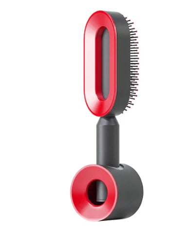 Self Cleaning Hair Brush – Detangle &amp; Shine