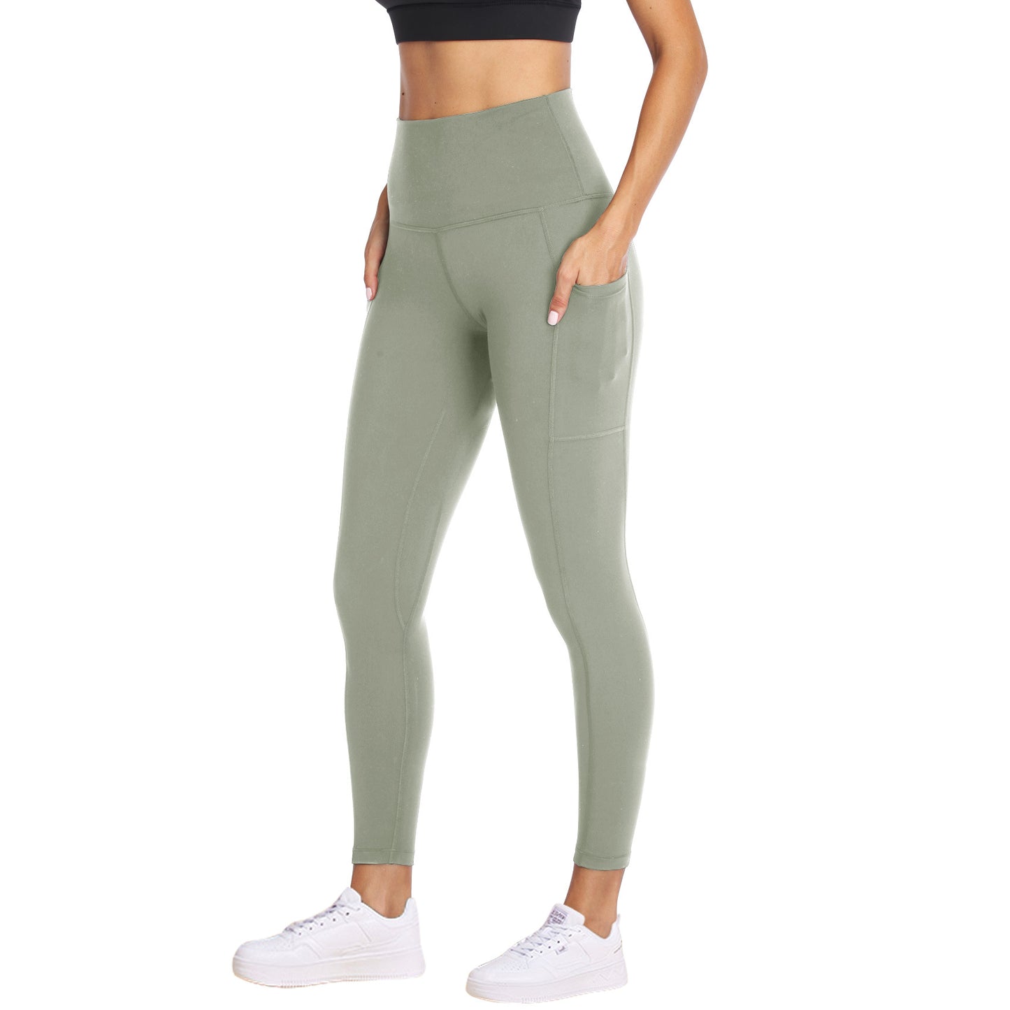 Women's Shaping High Waist Yoga Leggings Sculpt Fit XL