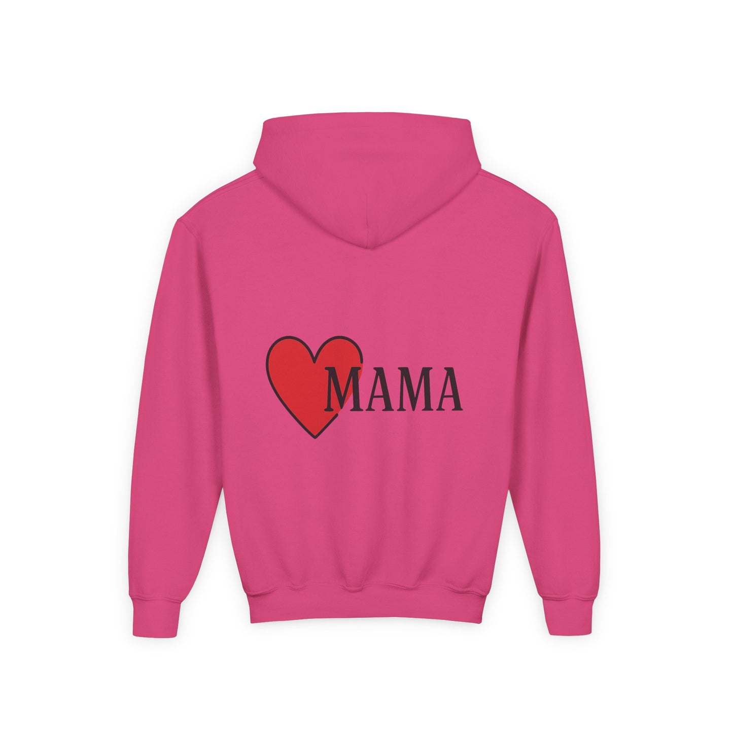 Heartfelt Mama Youth Hoodie – Cozy Gift for Kids